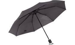 Deštník skládací 95 cm tmavě šedá