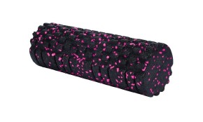 Masážní válec pěnový Foam Roller s výstupky 33 x 14 cm růžová