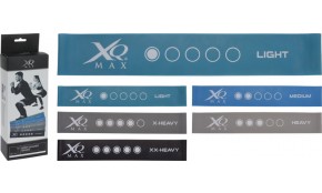 Odporová guma na cvičení XQMAX sada 5 ks