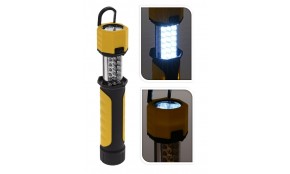 Svítilna a baterka multifunkční LED žlutá