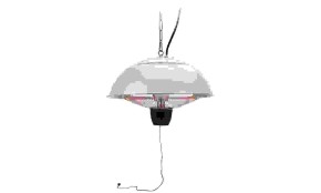 Ohřevná topná lampa na zavěšení infrazářič 1500W
