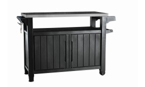 Grilovací stolek Keter UNITY XL 207L grafitový