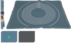 Vál pečící silikonový 50 x 40 cm modrá