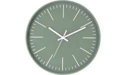 Nástěnné hodiny na zeď 30 cm zelená