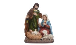 Betlém Vánoční dekorace 12 cm II