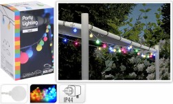 Světelný řetěz venkovní LED PARTY barevná 80 LED