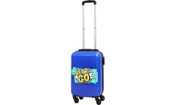 Cestovní kufr na kolečkách 51 x 33 x 21,5 cm LETS GO