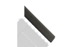 Přechodová lišta G21 Eben pro WPC dlaždice, 38,5 x 7,5 cm rohová (pravá)
